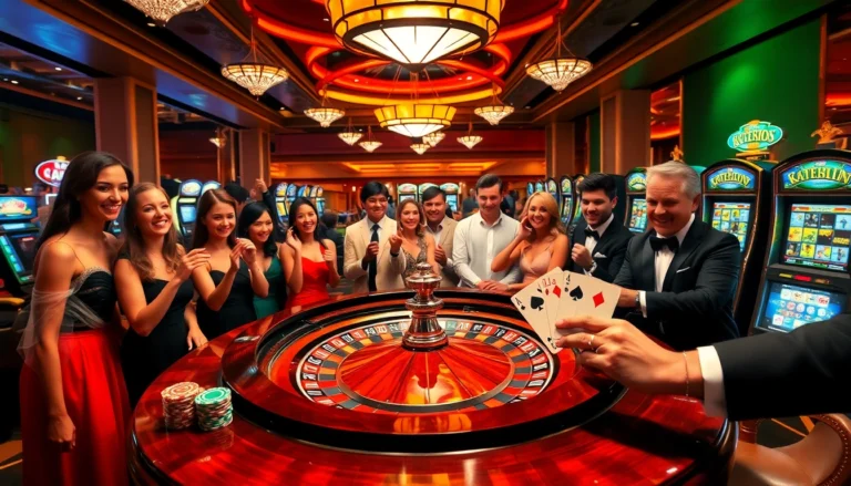 Players enjoying the electrifying roulette wheel experience at 99OK COM, excitement radiating around them.